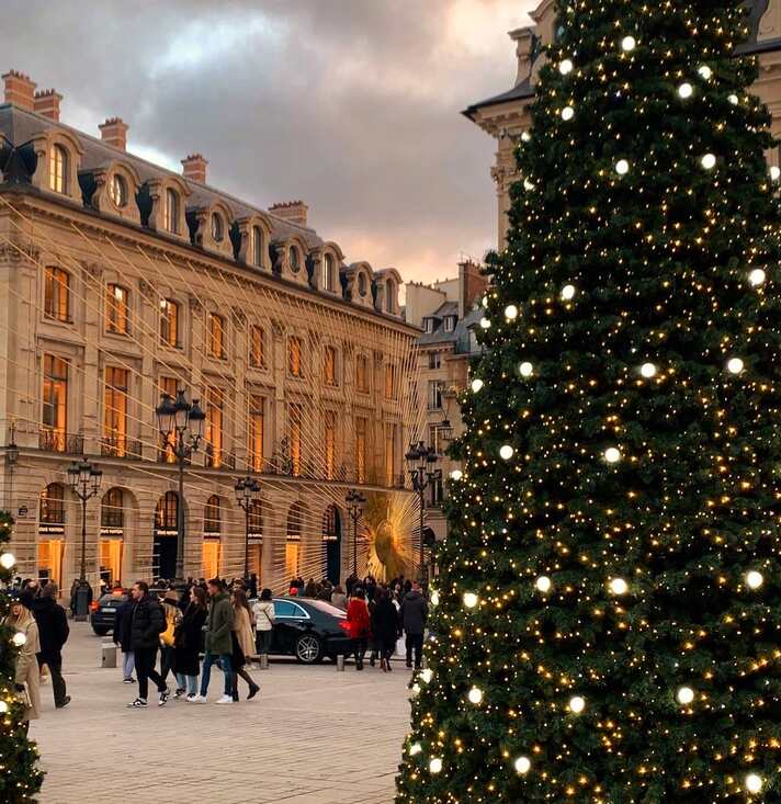 Planes navideños en París