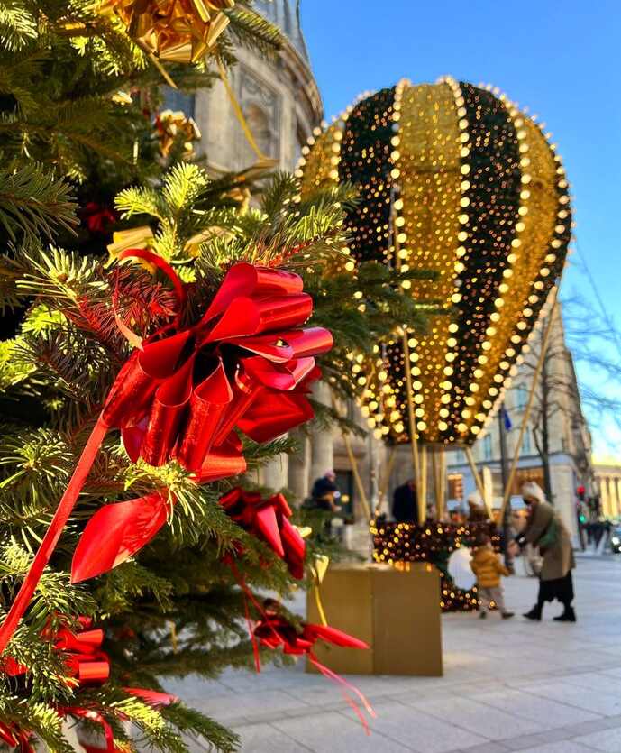 Planes navideños en París
