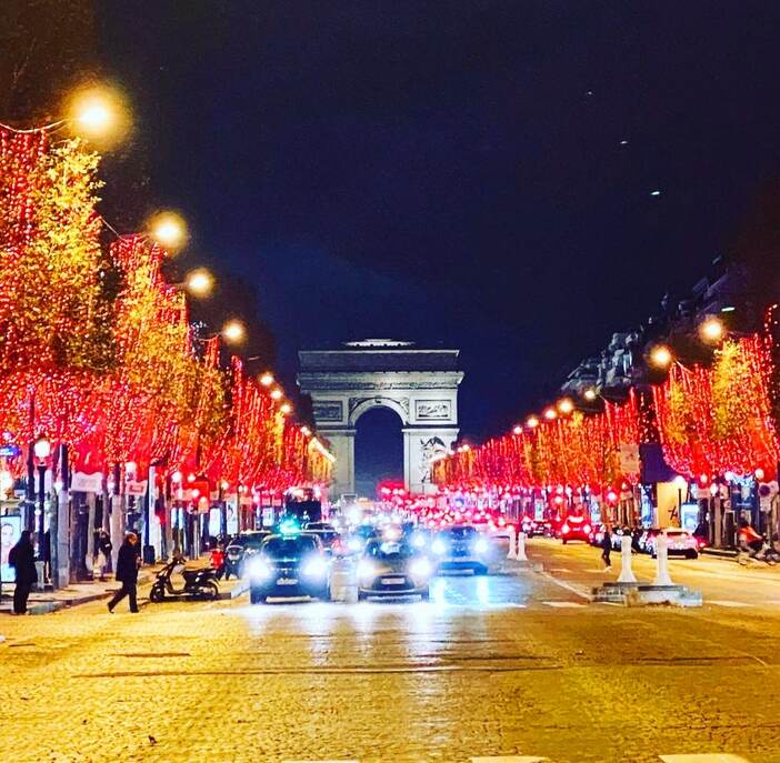Planes navideños en París